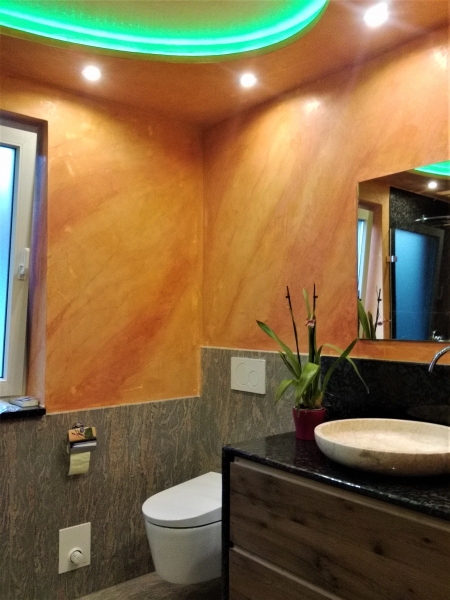 Kreative Badneugestaltung